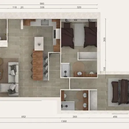 Sheepfold For 4 People Near Pinarello Villa *